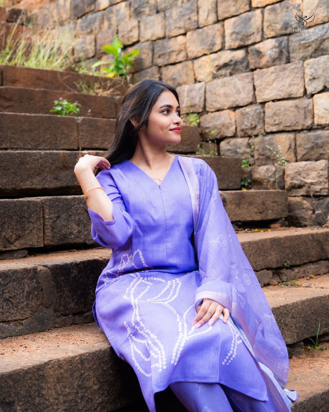 Suchitha1   Maternity Dress with center Zip