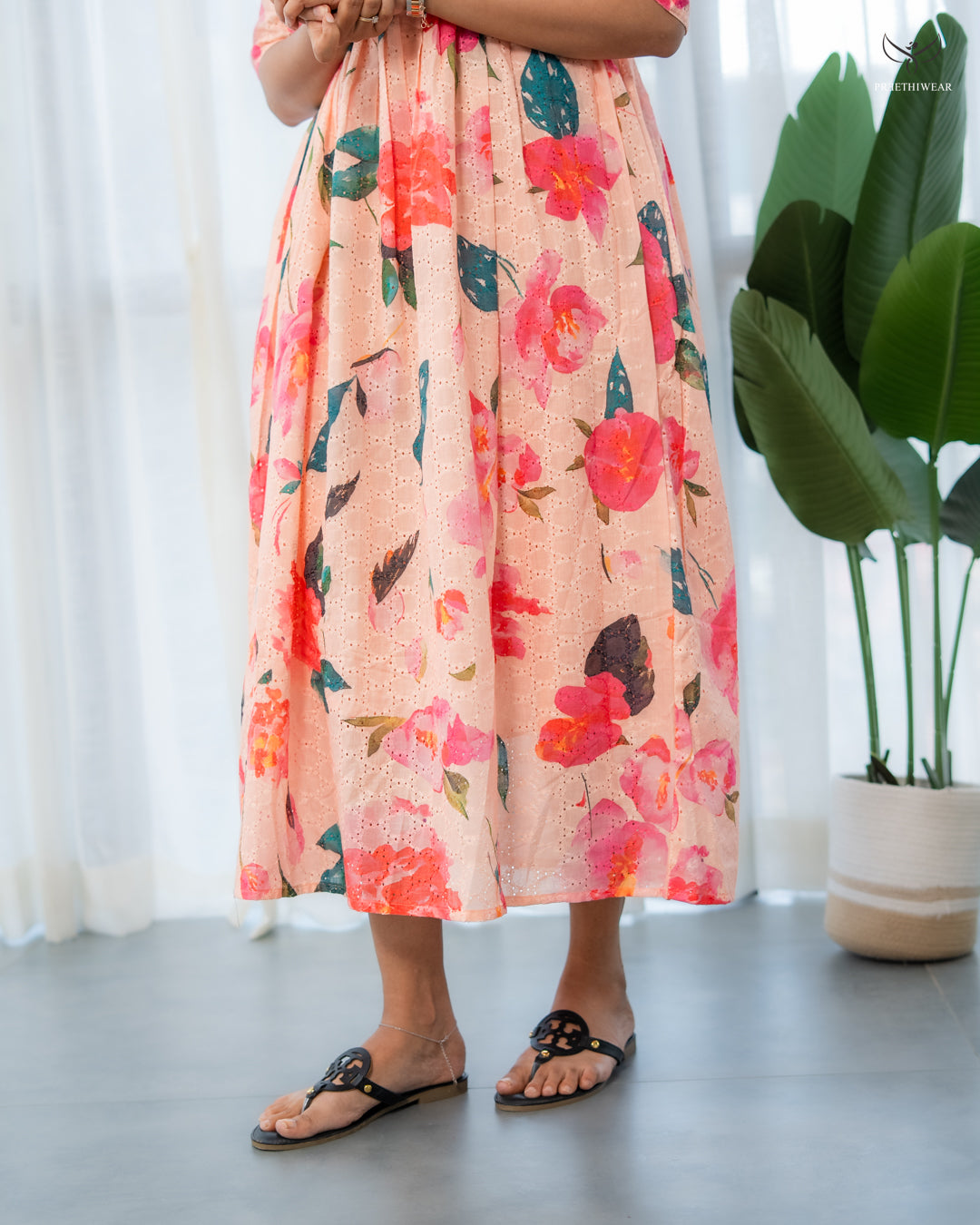 Rakshita1  Maternity Dress with center Zip