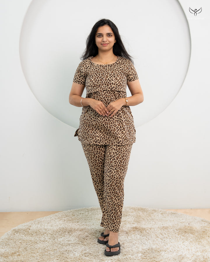 Mathila SoftCotton Maternity Top Pant Set