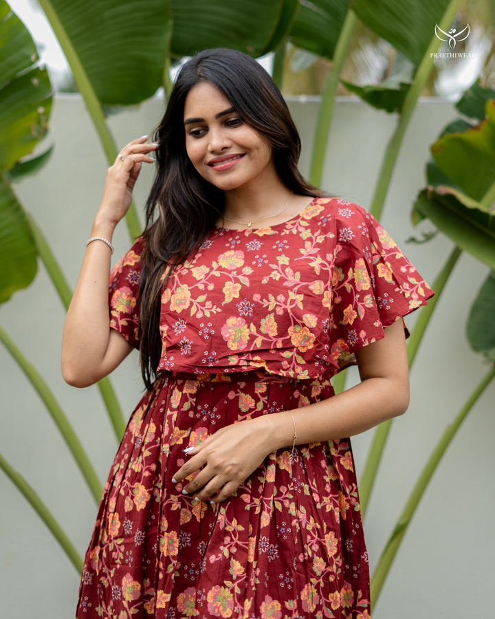 Nikhila Maternity Dress