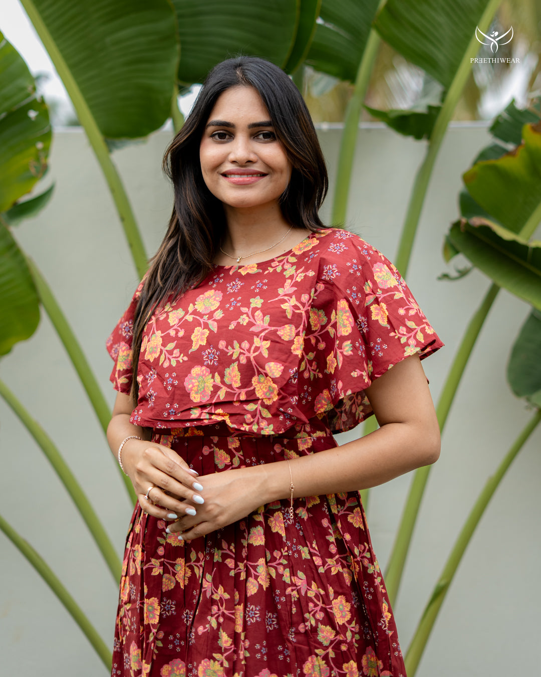 Nikhila Maternity Dress