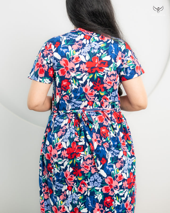 Saranya2  SoftCotton Full Length Maternity Loungewear