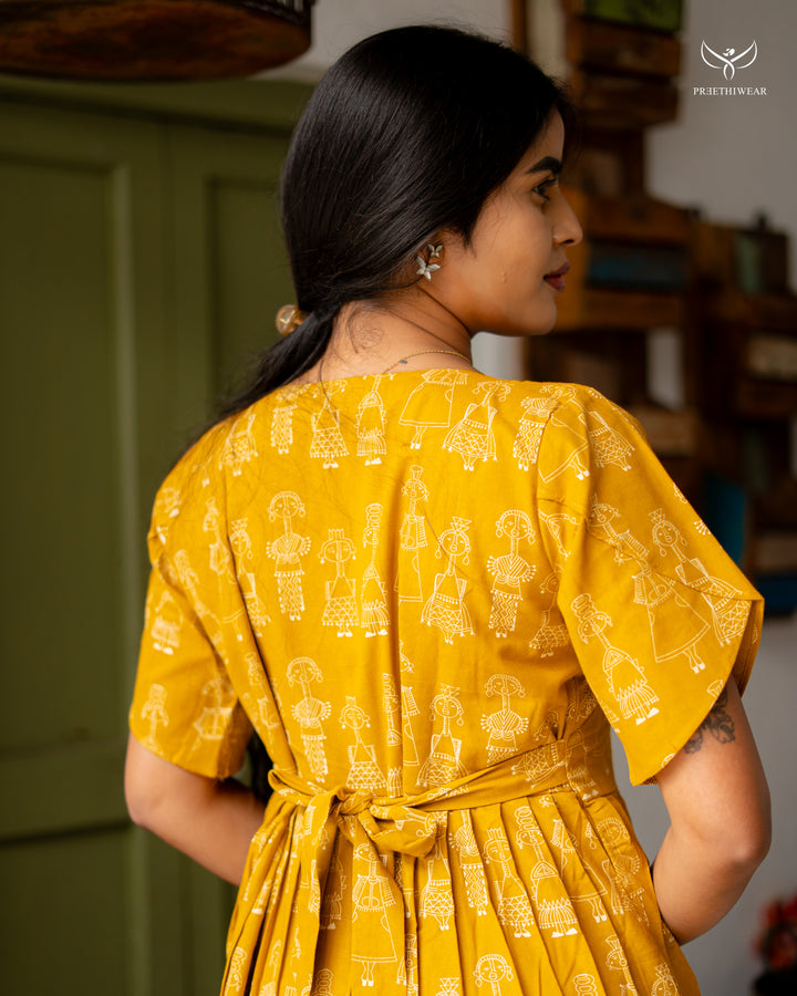 Bharathi4 Maternity Dress