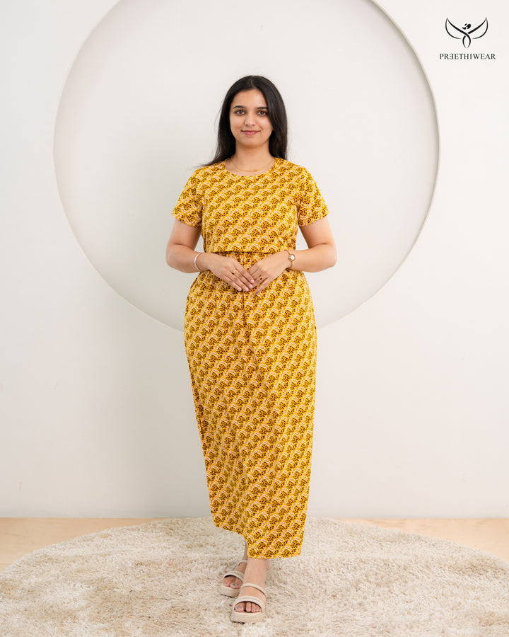 Armina Soft Cotton Full Length Maternity Loungewear
