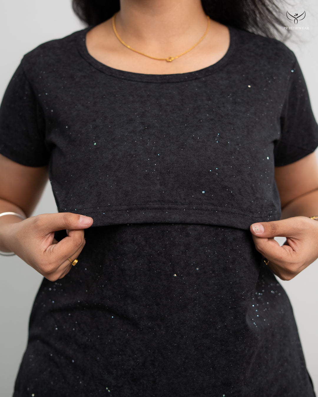 Indraja  SoftCotton Maternity Top Pant Set