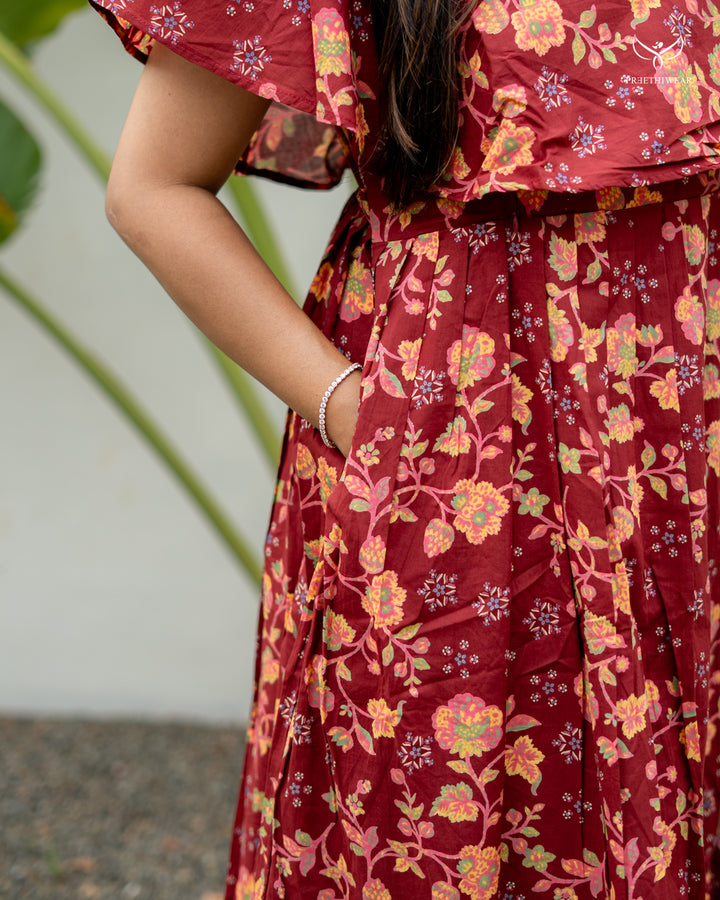 Nikhila Maternity Dress