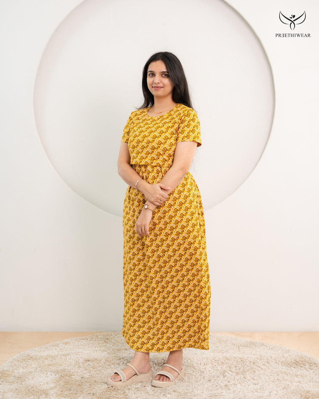 Armina Soft Cotton Full Length Maternity Loungewear