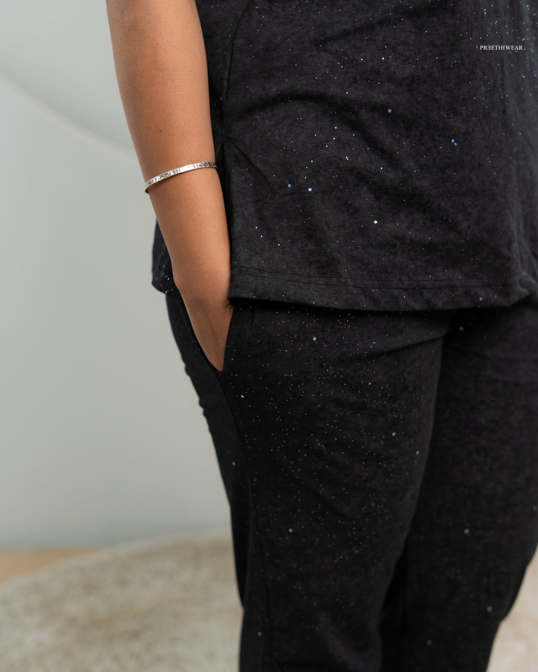 Indraja  SoftCotton Maternity Top Pant Set