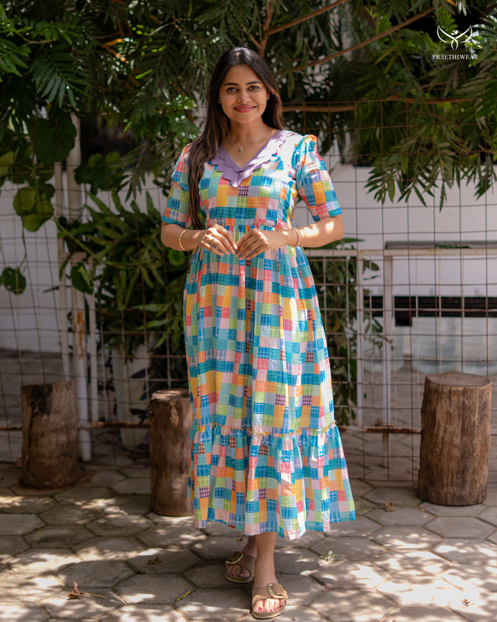 Ashritha1 Maternity Dress