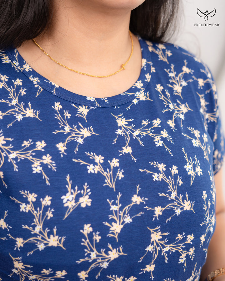 Agniva Soft Cotton Full Length Maternity Loungewear