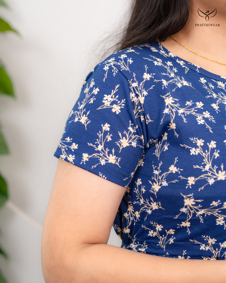 Agniva Soft Cotton Full Length Maternity Loungewear