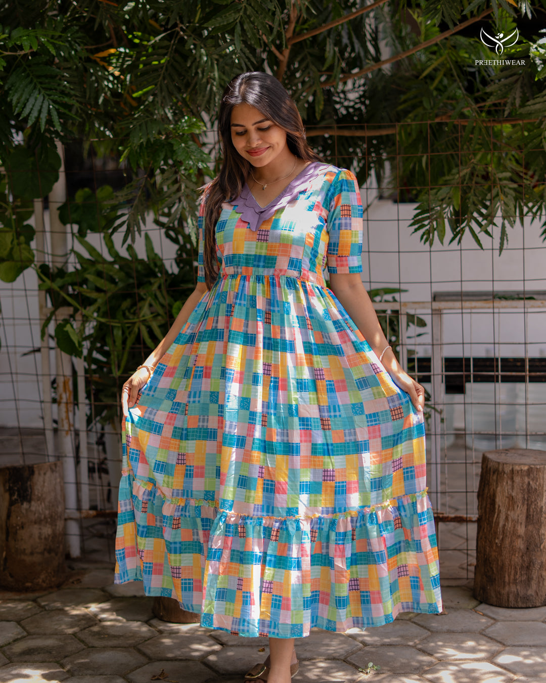 Ashritha1 Maternity Dress