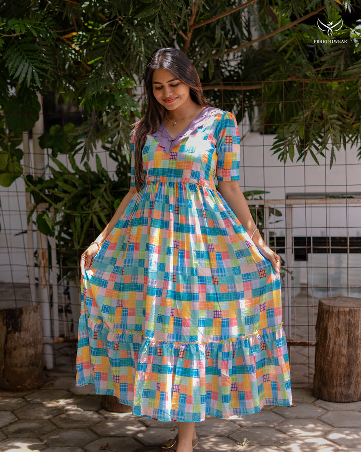 Ashritha1 Maternity Dress
