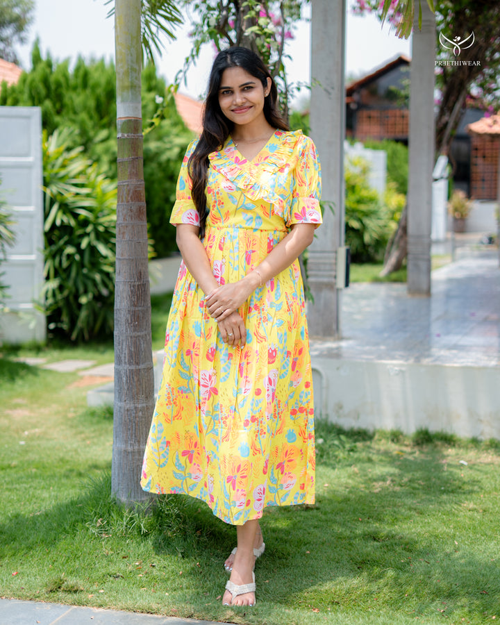 Pragya Maternity Dress(PREORDER-JUNE20)