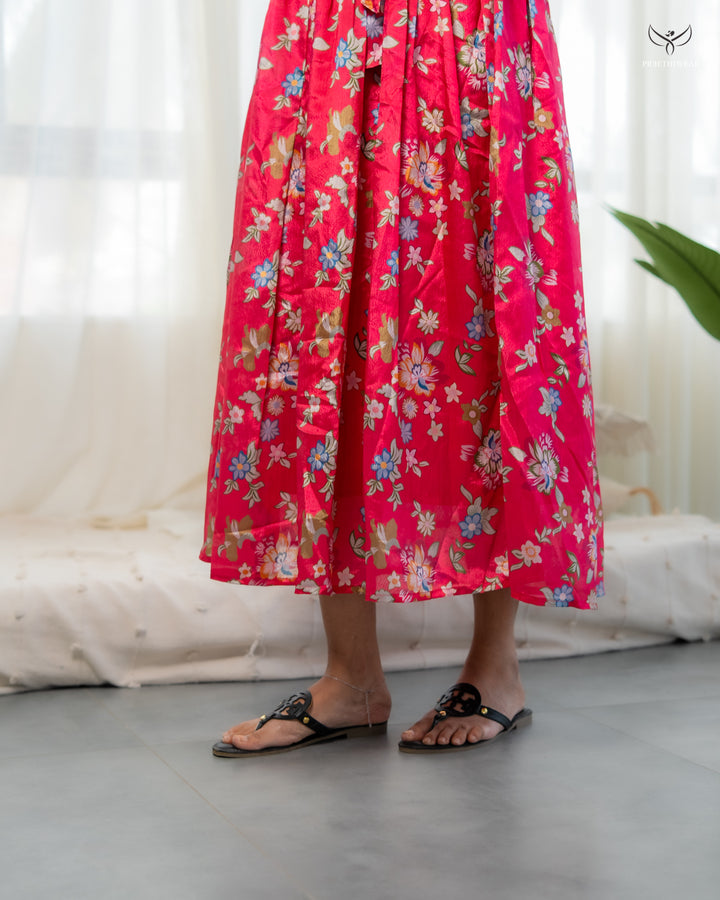 Richa1  Maternity Dress with center Zip