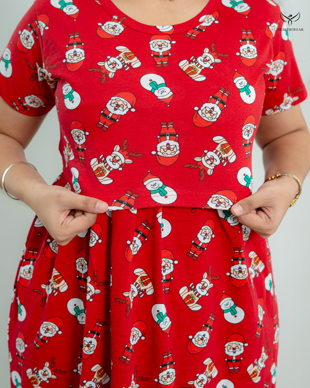 Rosaline Soft Cotton Full Length Maternity Loungewear