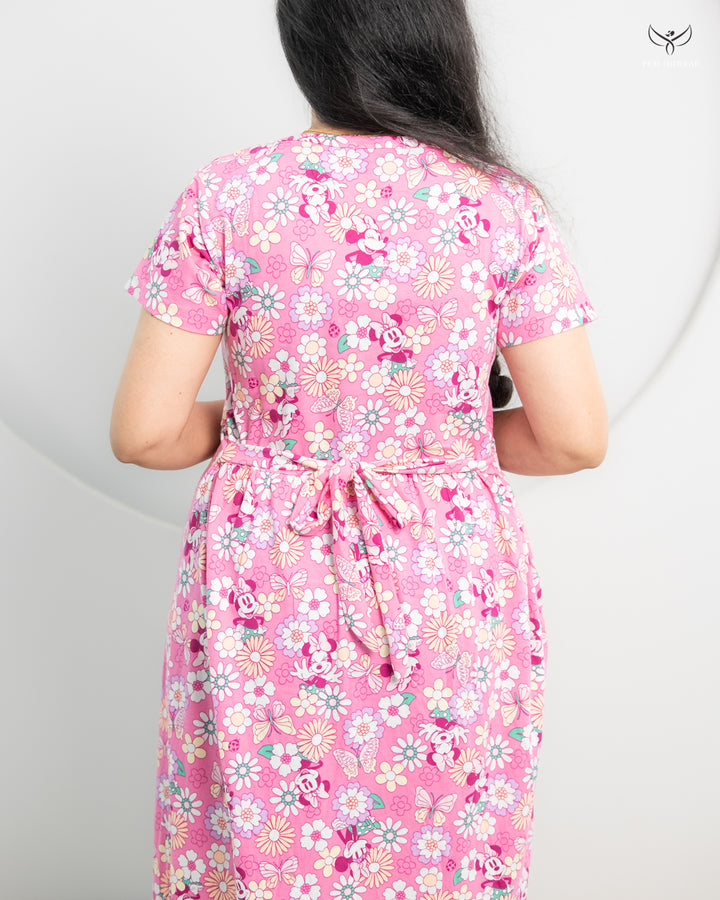 Bindu1  SoftCotton Full Length Maternity Loungewear