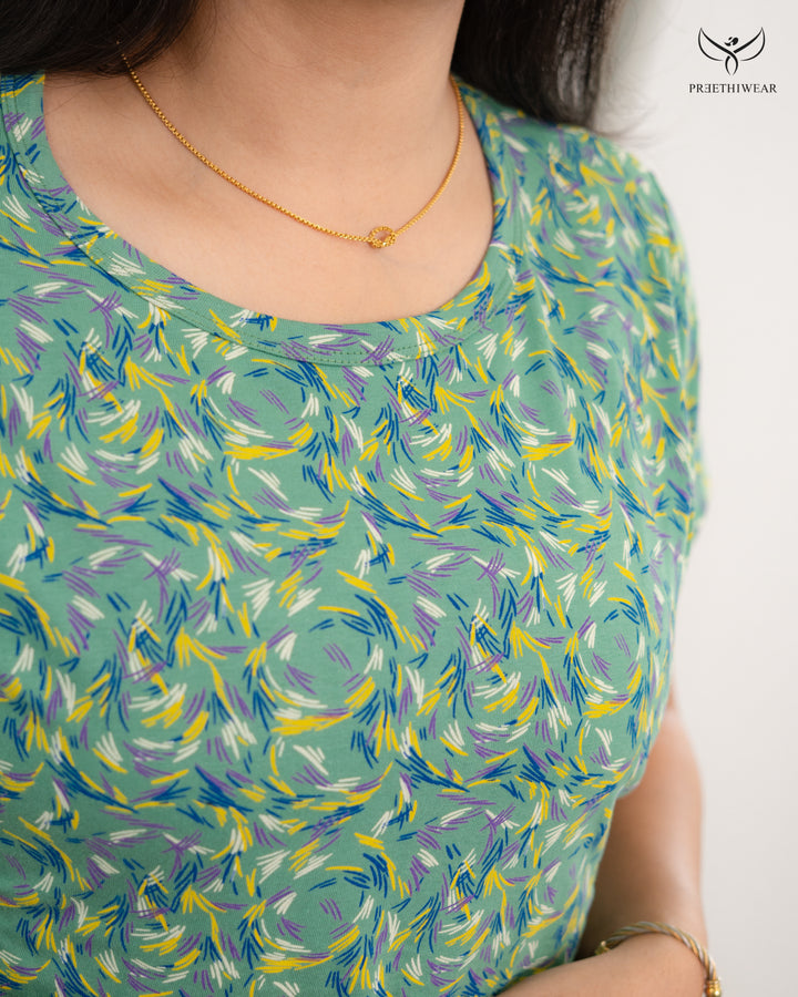 Fayiza SoftCotton Full Length Maternity Loungewear