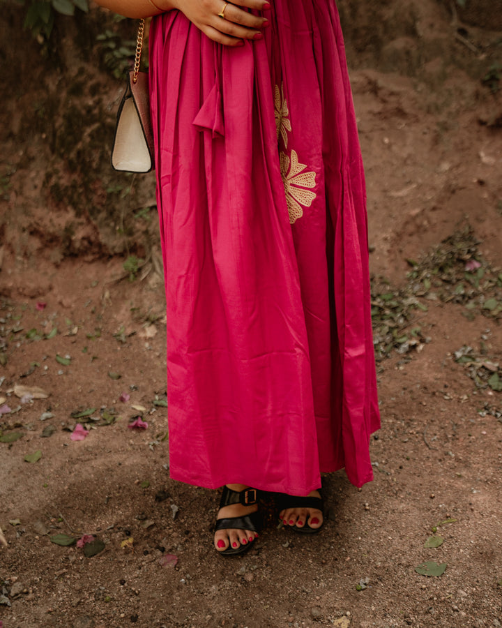 Hiya Maternity Dress with center Zip