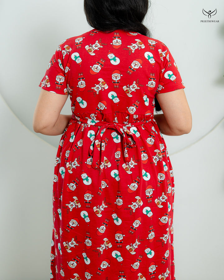 Rosaline Soft Cotton Full Length Maternity Loungewear