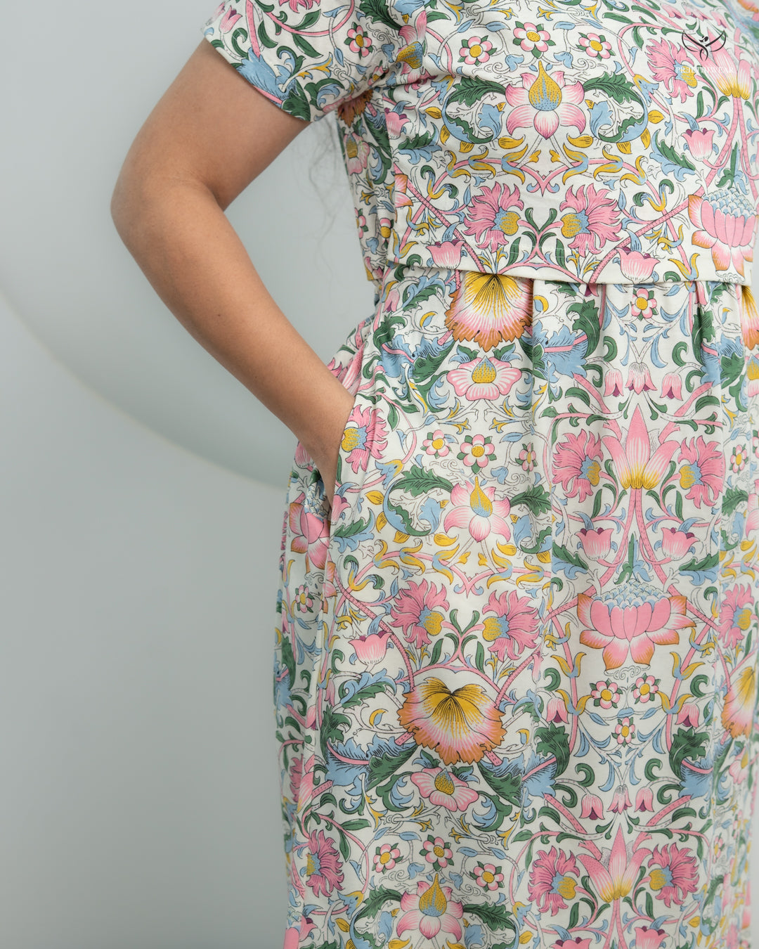 Lisy1  SoftCotton Full Length Maternity Loungewear