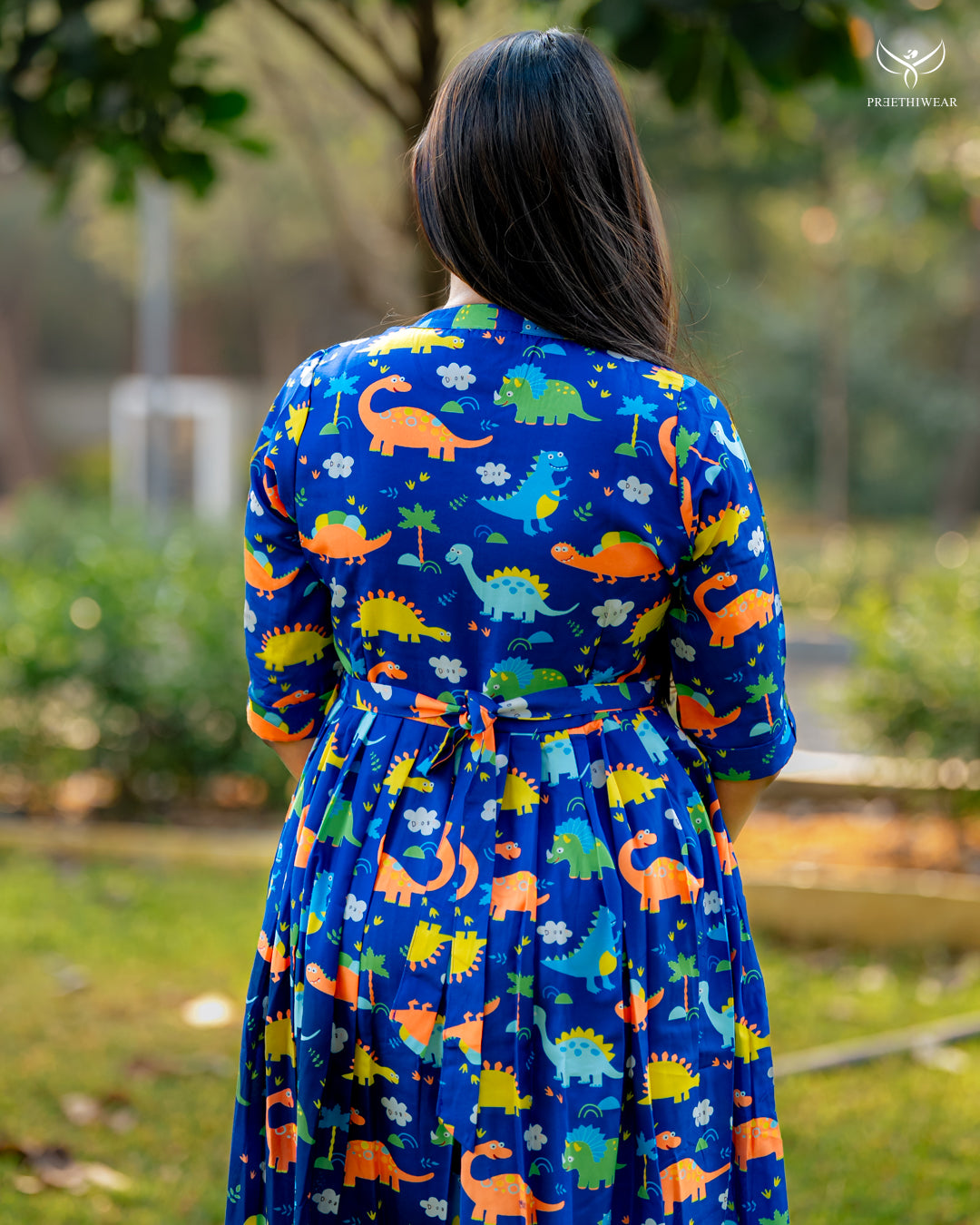 Tulasi  Maternity Dress with center Zip