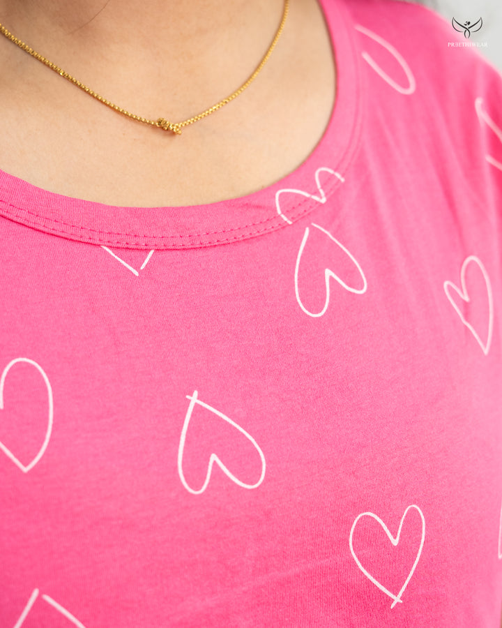 Teja SoftCotton Maternity Top Pant Set