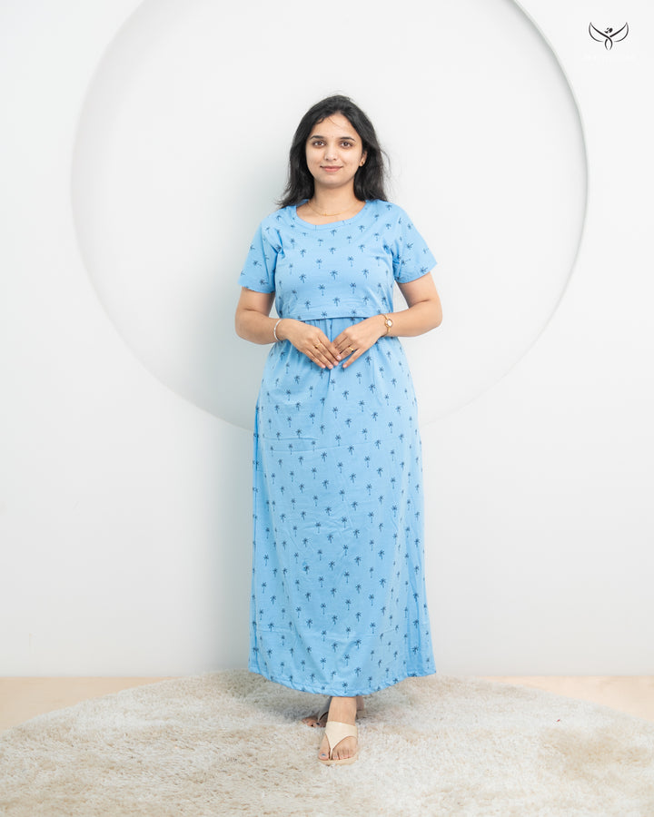 Rabooni  SoftCotton Full Length Maternity Loungewear