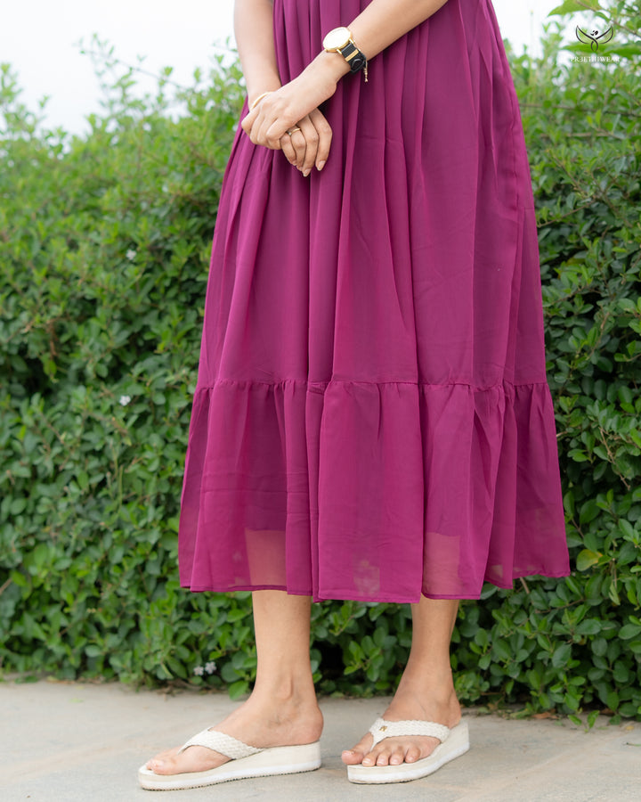 Jessy1  Maternity Dress with center Zip