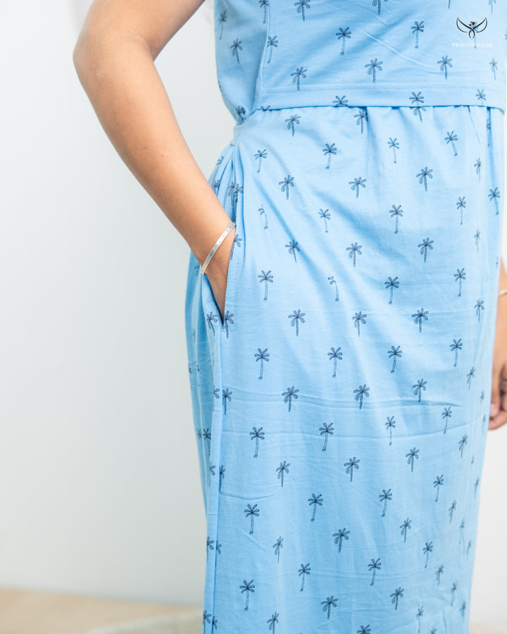 Rabooni  SoftCotton Full Length Maternity Loungewear