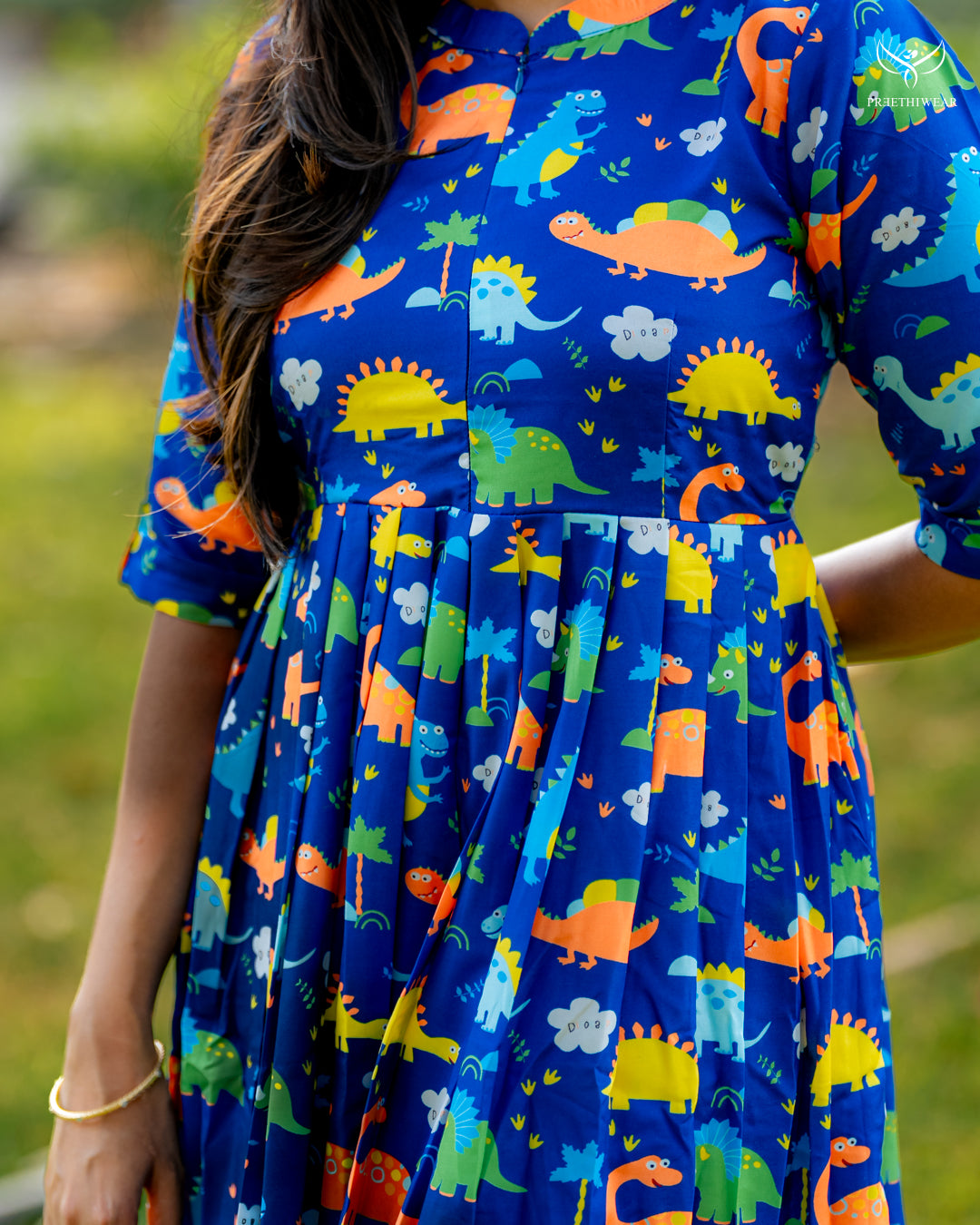 Tulasi  Maternity Dress with center Zip