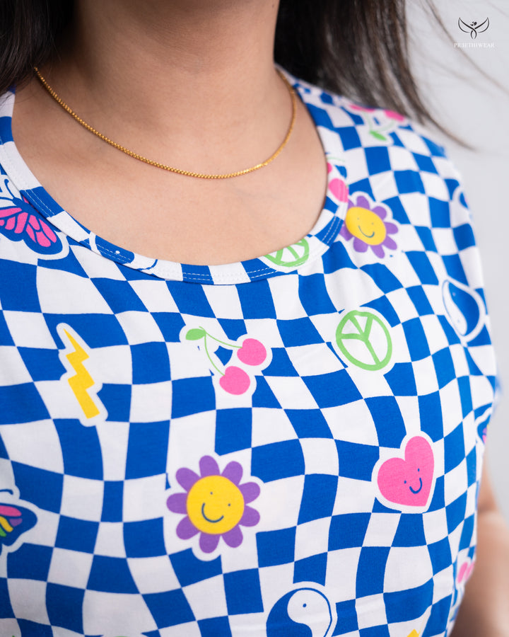 Anshi SoftCotton Full Length Maternity Loungewear