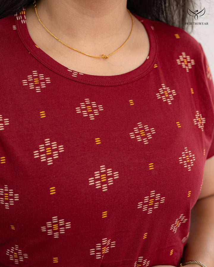 Marwa SoftCotton Full Length Maternity Loungewear