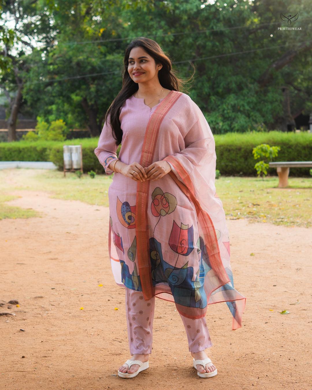 Kushi  Maternity Dress with center Zip