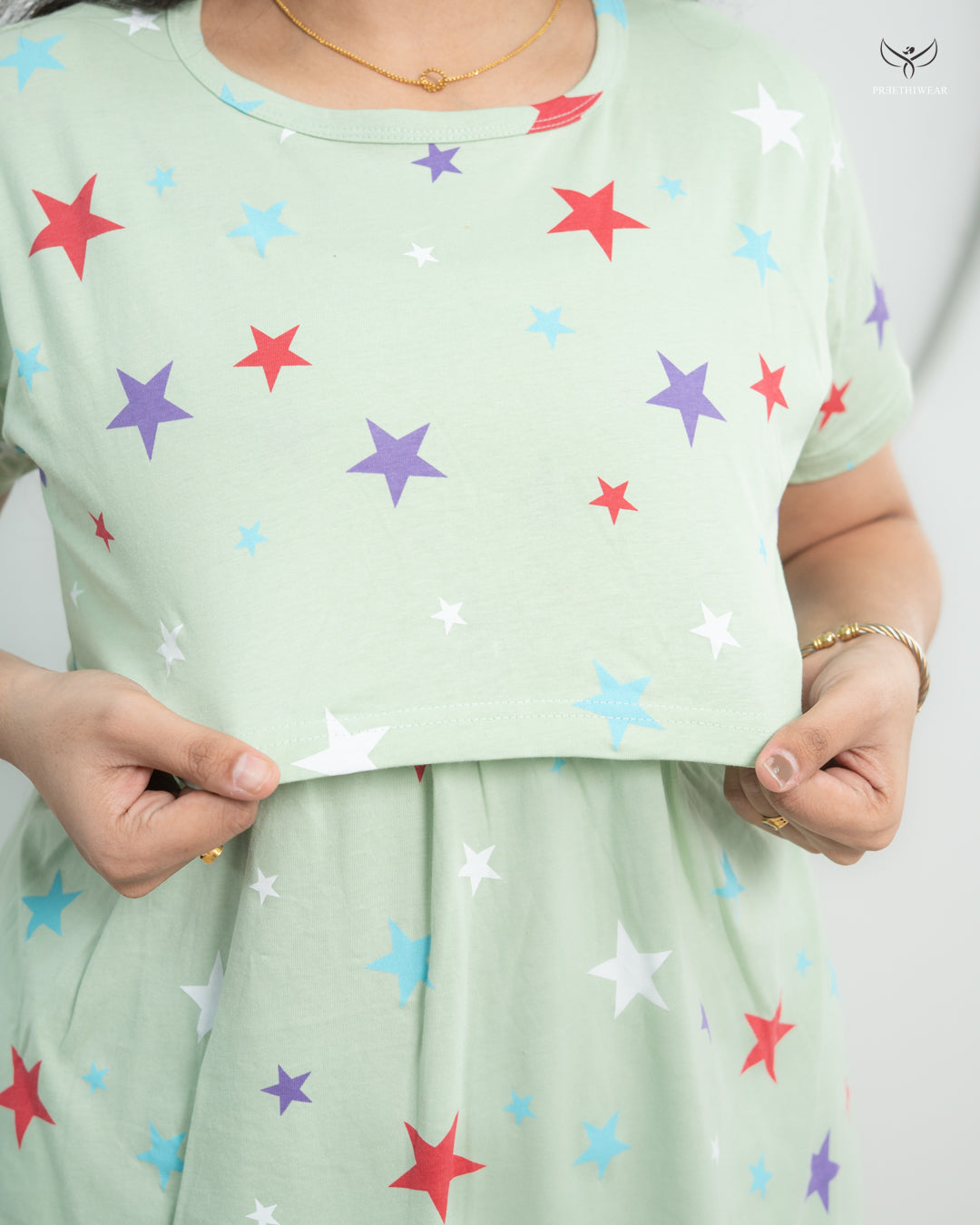 Rosie2 SoftCotton Full Length Maternity Loungewear