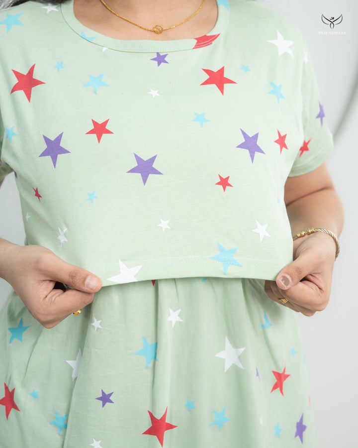 Rosie2 SoftCotton Full Length Maternity Loungewear