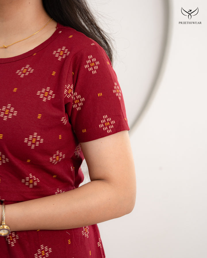 Marwa SoftCotton Full Length Maternity Loungewear