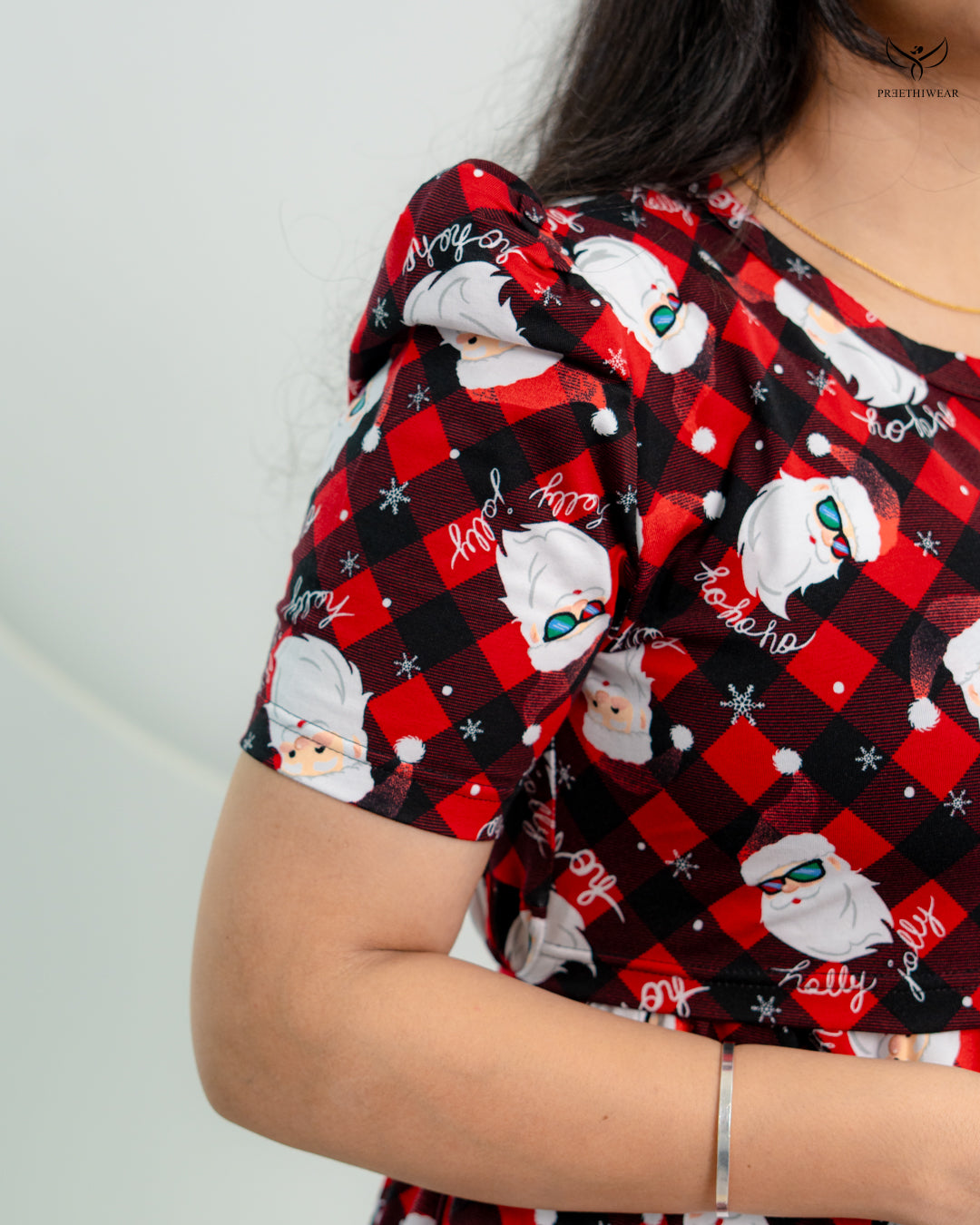 Carol Soft Cotton Calf Length Maternity Loungewear