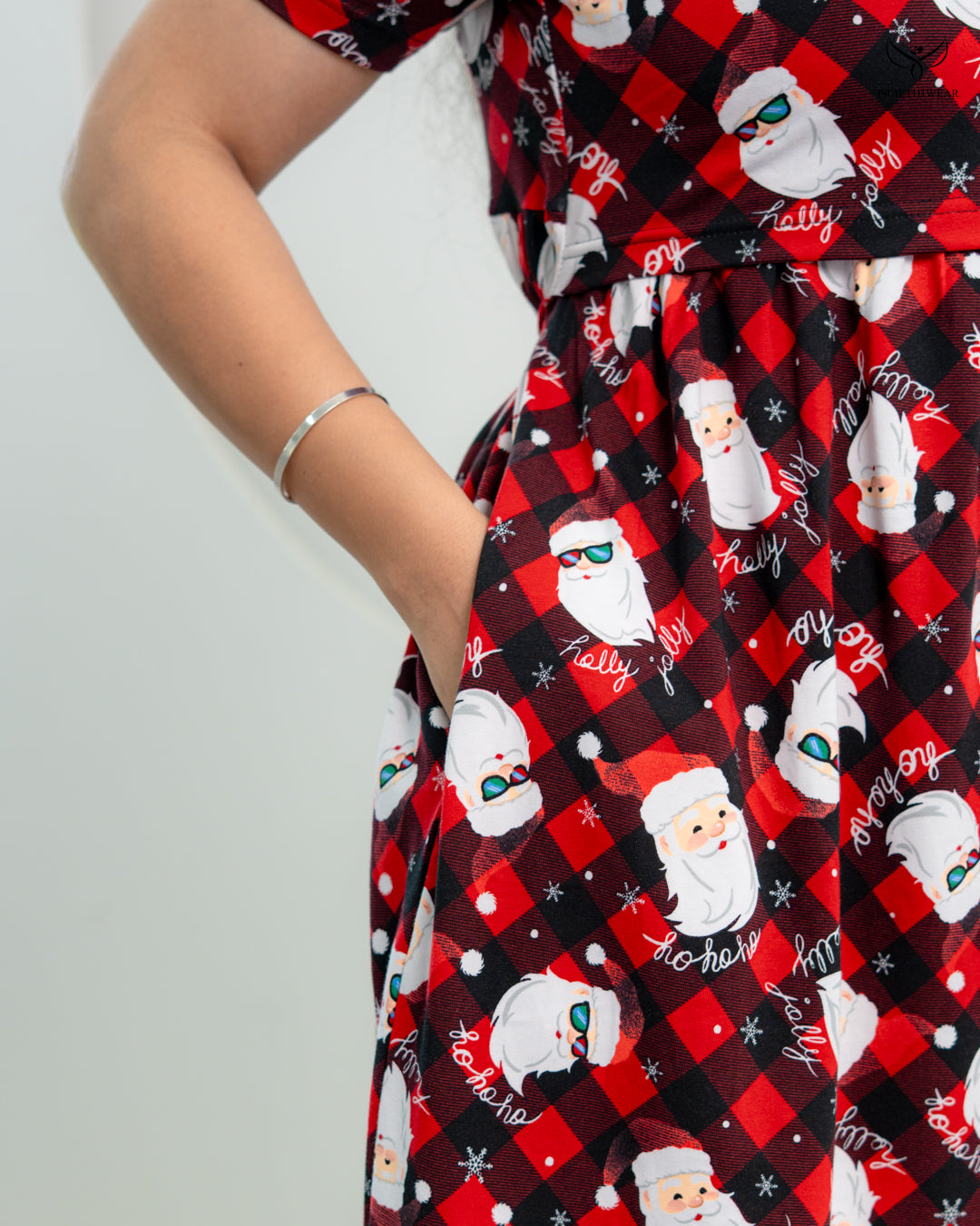 Carol Soft Cotton Calf Length Maternity Loungewear