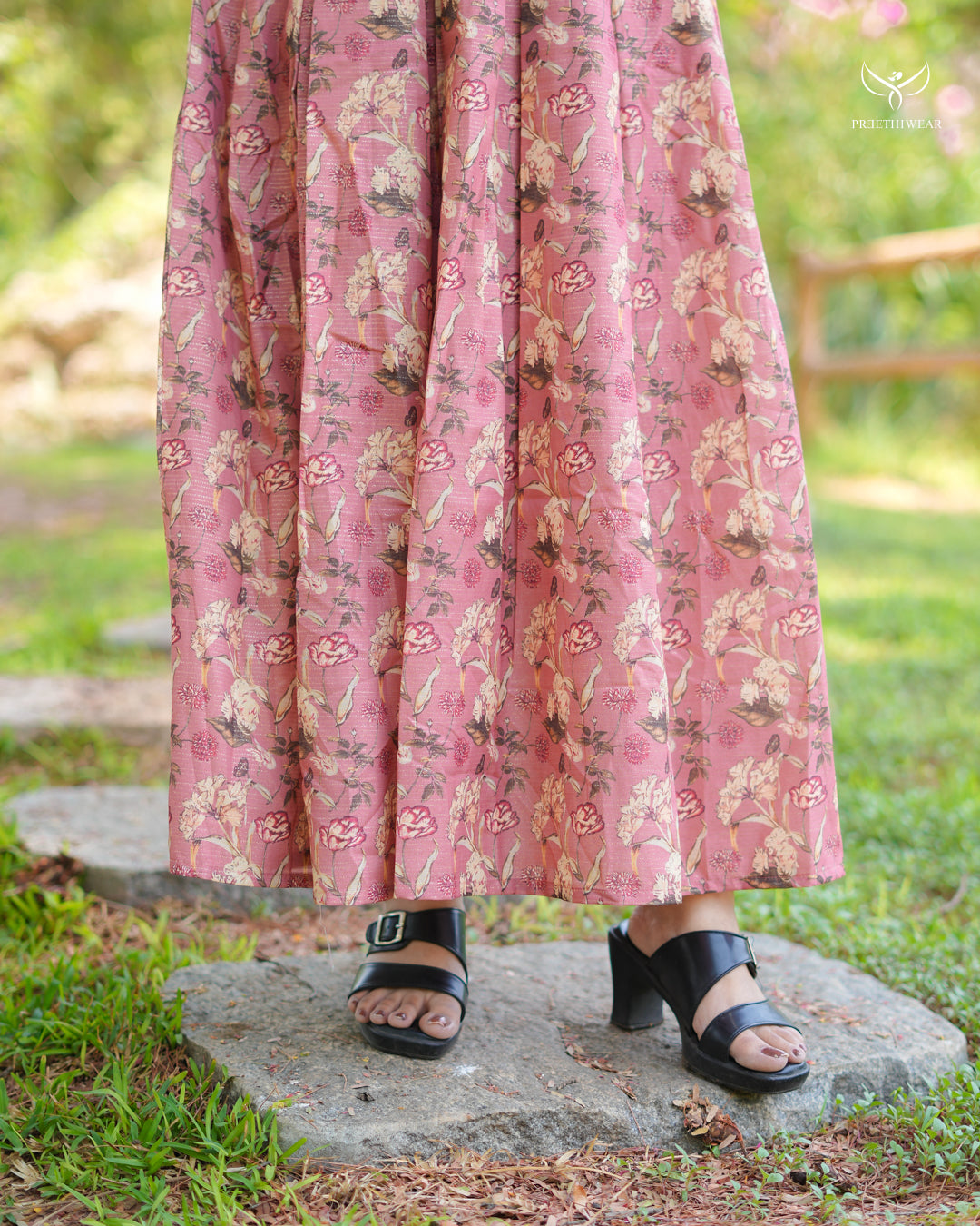 Jensi Maternity Dress with center Button