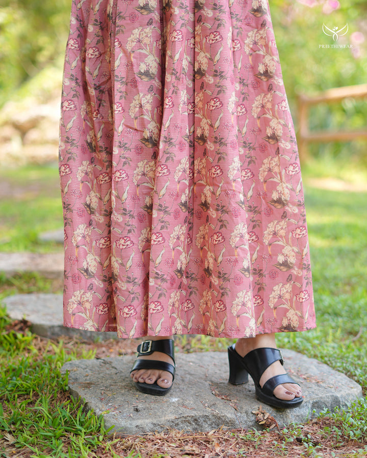 Jensi Maternity Dress with center Button