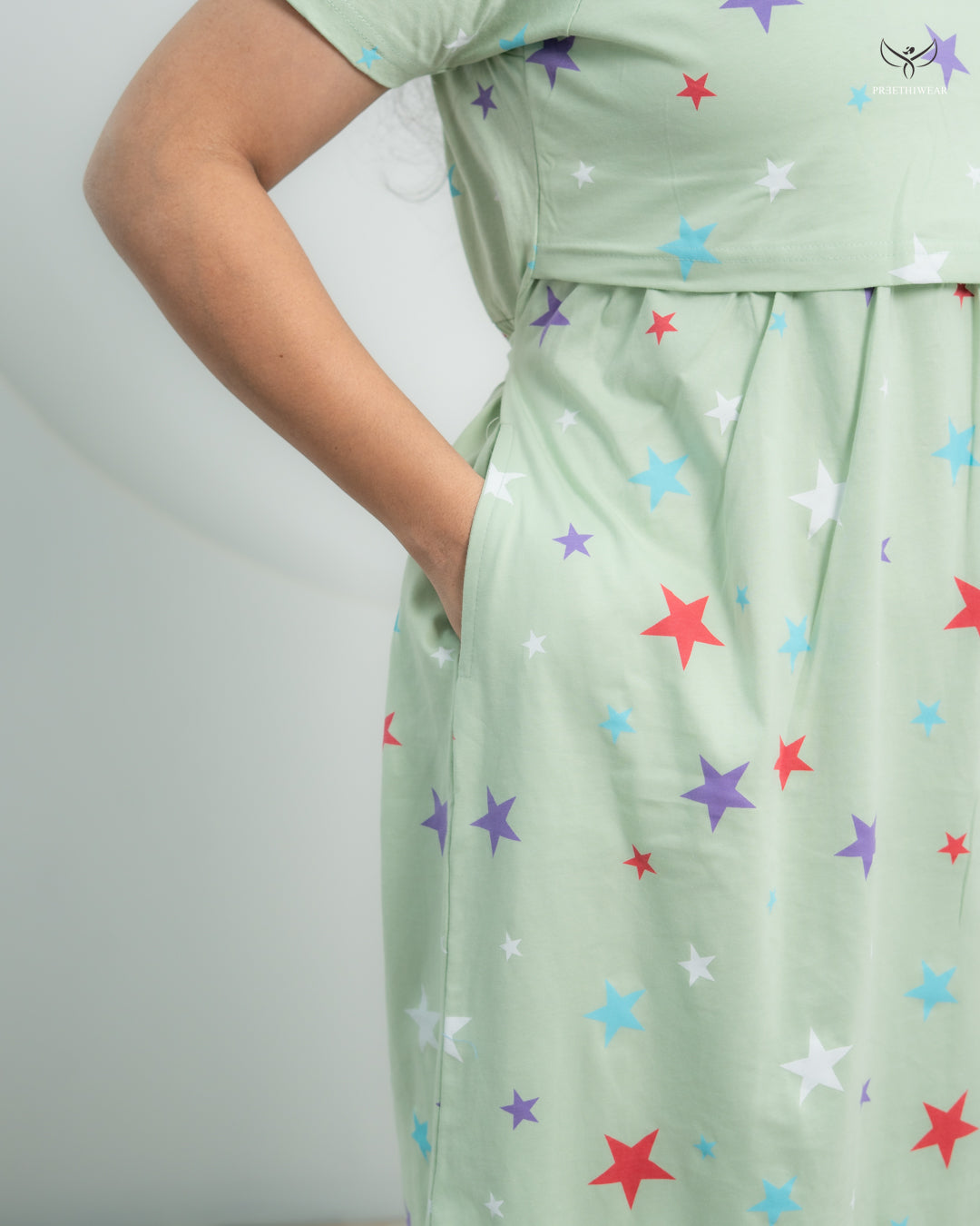 Rosie2 SoftCotton Full Length Maternity Loungewear