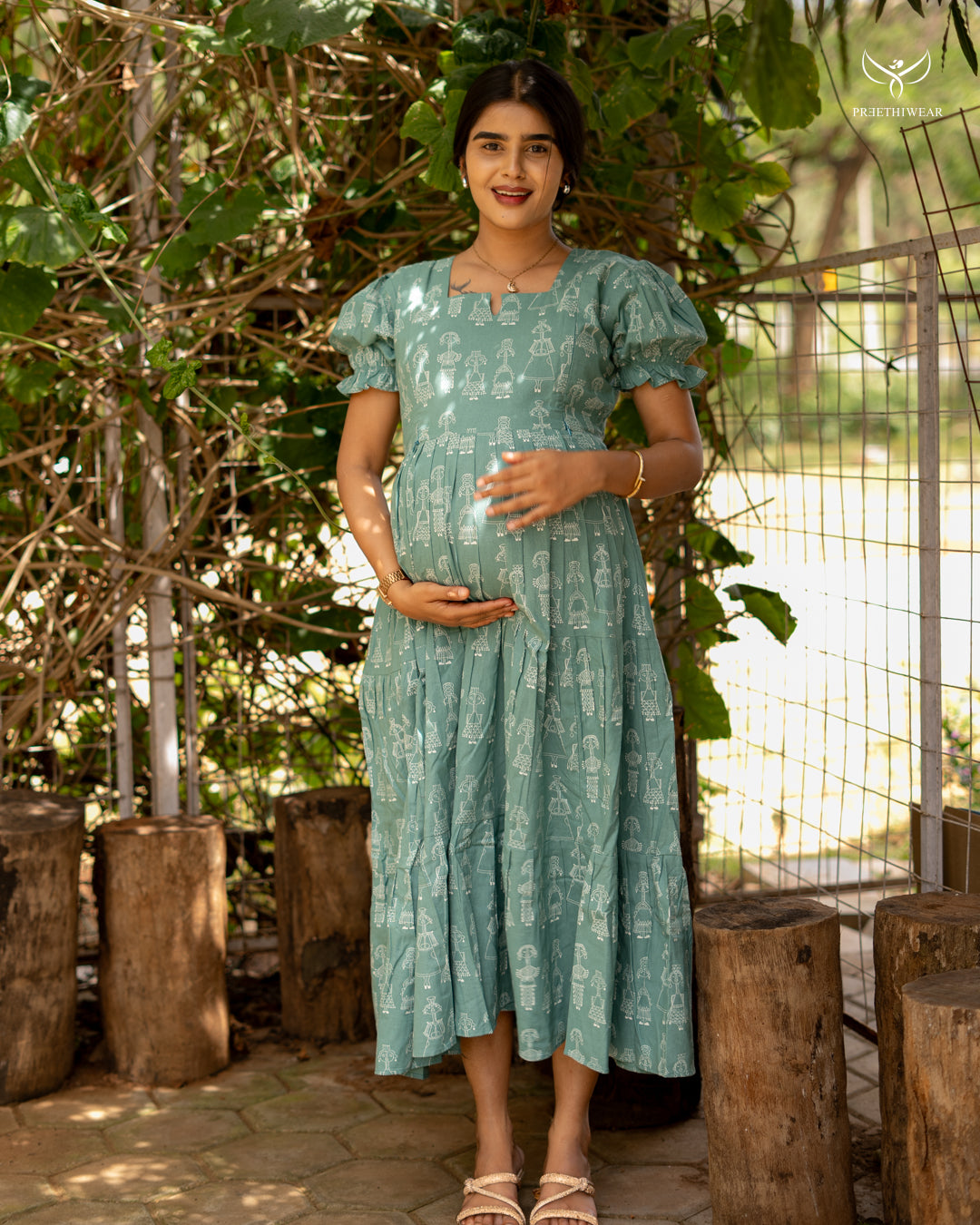 Mallika1 Maternity Dress