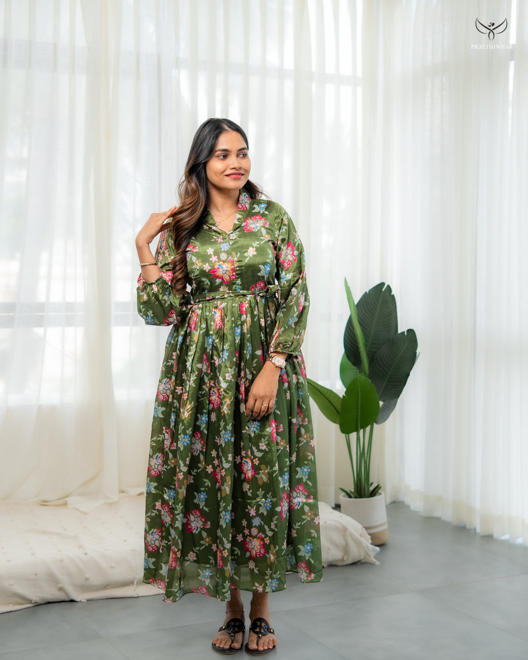 Ruchi  Maternity Dress with center Zip