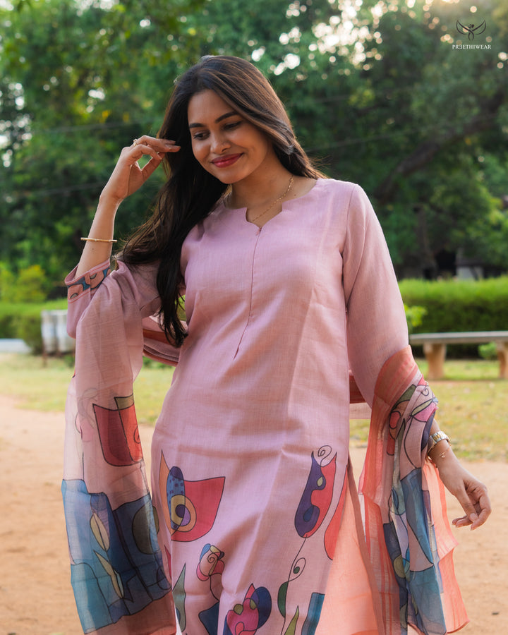 Kushi  Maternity Dress with center Zip