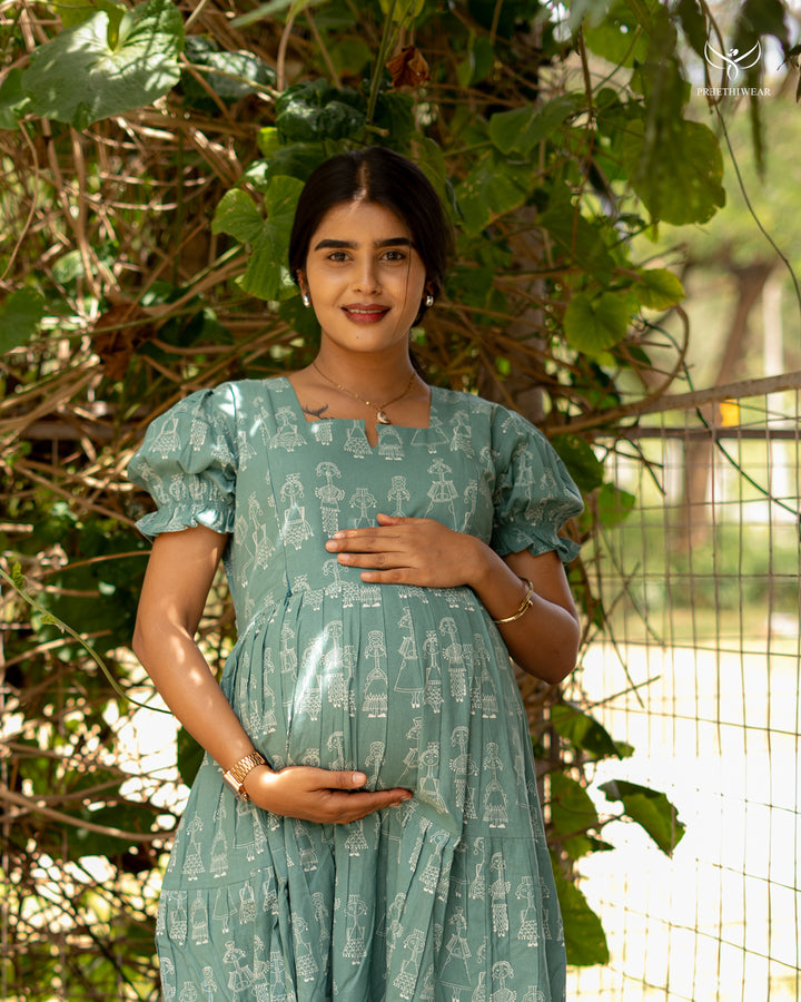 Mallika1 Maternity Dress