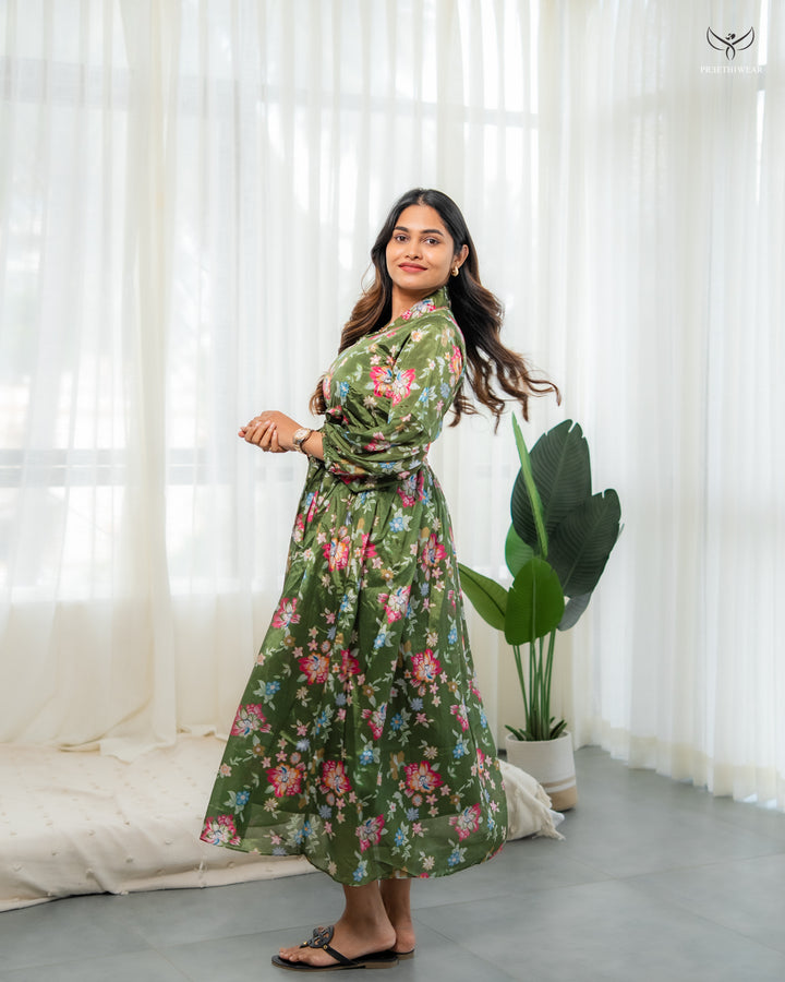 Ruchi  Maternity Dress with center Zip