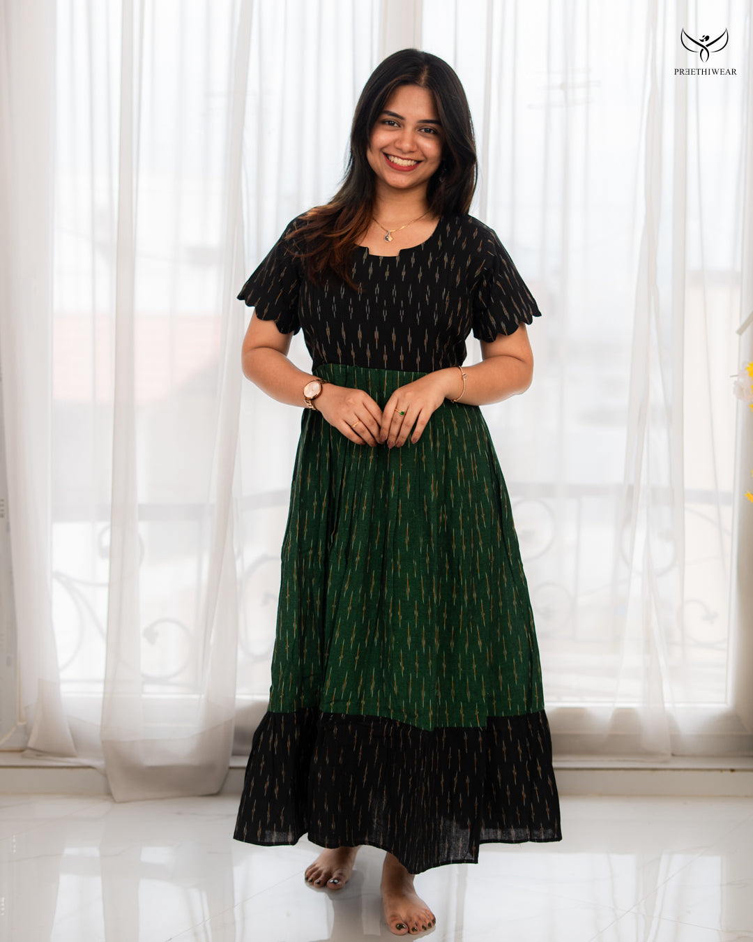 Shivani3 Maternity Dress