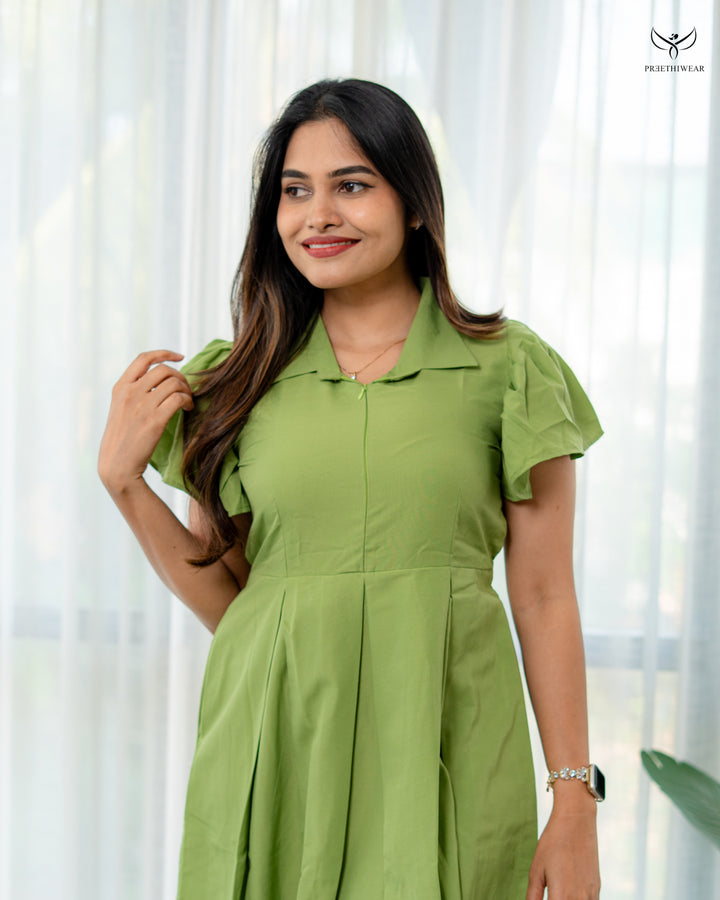 Iraja Maternity Dress with center Zip