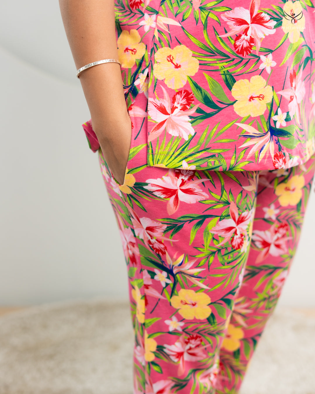 Sujata Soft Cotton Maternity Top Pant Set